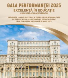 Participare la Gala Performanței în Educație
